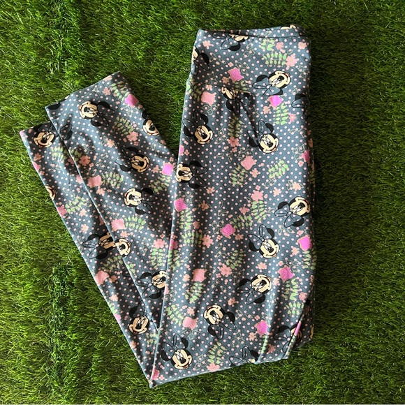 LuLaRoe Disney Minnie Mouse Leggings OS - Picture 6 of 6